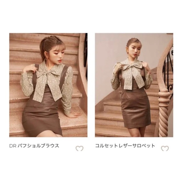 Darich コルセットレザーサロペット bfe86a71ff920db67edf27266a0c59