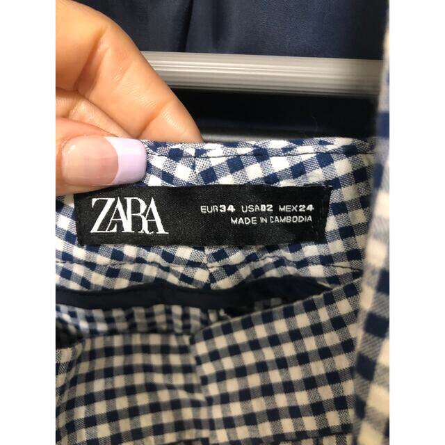 ZARA(ザラ)のZARA ﾌﾞﾙｰ スーツセットアップ レディースのフォーマル/ドレス(スーツ)の商品写真