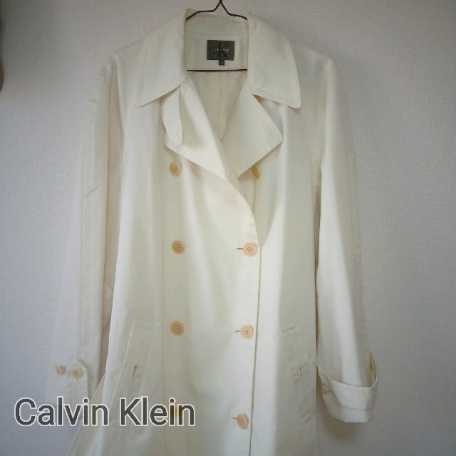 Calvin Klein カルバンクライントレンチコート スプリングコート | フリマアプリ ラクマ