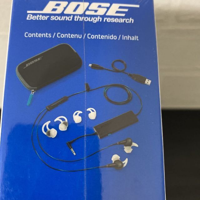 新品保証付き☆BOSE QuietComfort20 SM BK ブラック