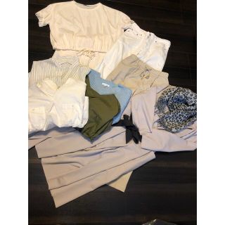 ザラ(ZARA)のお得にオシャレ★春夏ベージュ系フルコーデまとめ売りセット★ZARAエニファム(その他)