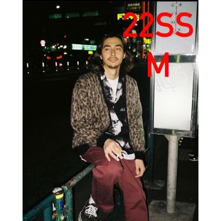 ワコマリア(WACKO MARIA)のWACKO MARIA LEOPARD MOHAIR CARDIGAN 22ss(カーディガン)