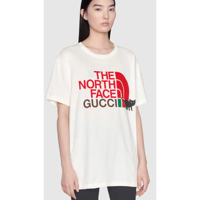 希少 GUCCI×ノースフェイス コラボTシャツ ホワイト | venezafoods.com.br