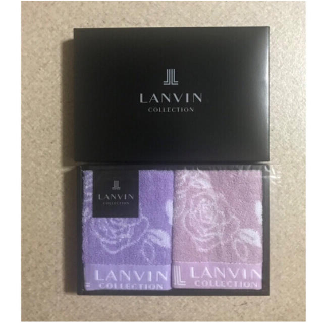 LANVIN - ランバン LANVIN COLLECTION フェイス タオル2点 ギフト