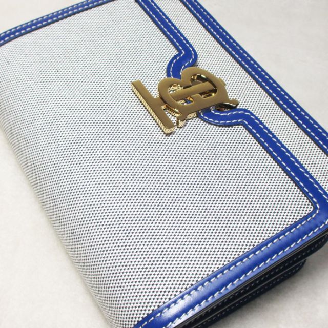 バーバリー THE TB BAG キャンパスショルダー INK NAVY 未使用 バーバリー THE TB BAG キャンパスショルダー INK NAVY 未使用