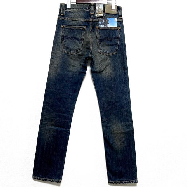 Nudie Jeans(ヌーディジーンズ)のnudie jeans☆ヴィンテージ加工☆ストレートデニム☆新品未使用☆ メンズのパンツ(デニム/ジーンズ)の商品写真