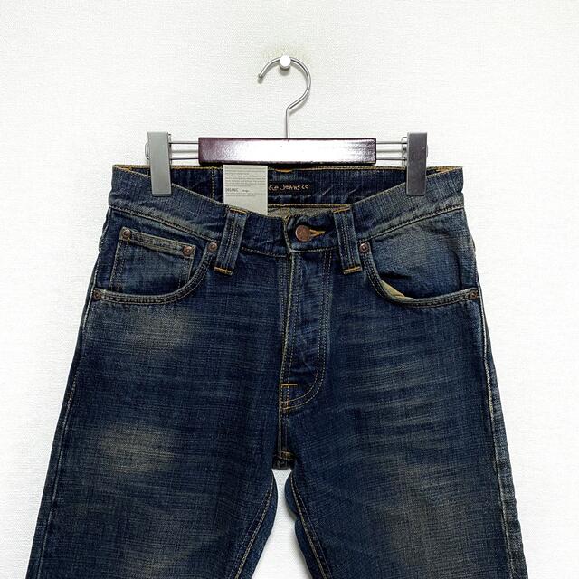 Nudie Jeans(ヌーディジーンズ)のnudie jeans☆ヴィンテージ加工☆ストレートデニム☆新品未使用☆ メンズのパンツ(デニム/ジーンズ)の商品写真