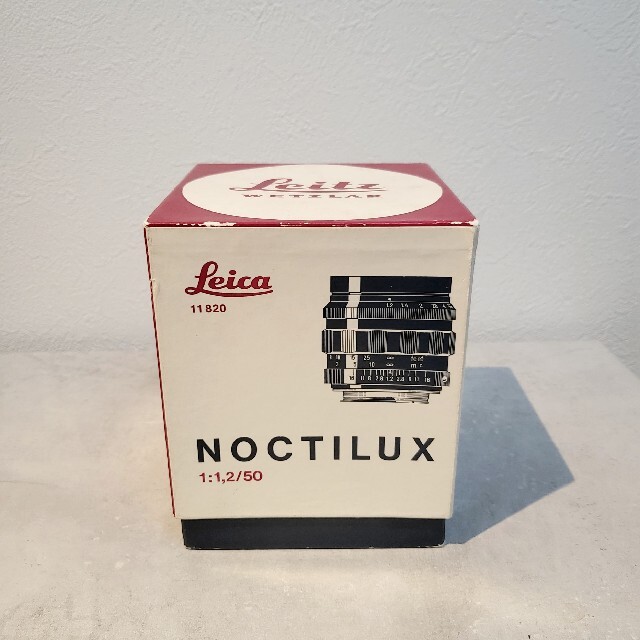 LEICA(ライカ)のLEICA NOCTILUX 1 : 1.2 / 50  BOX ONLY スマホ/家電/カメラのカメラ(その他)の商品写真