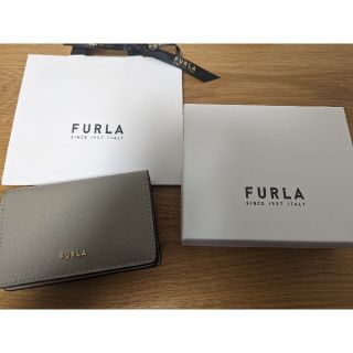 フルラ(Furla)のフルラ　FURLA バイカラー名刺入れ(名刺入れ/定期入れ)