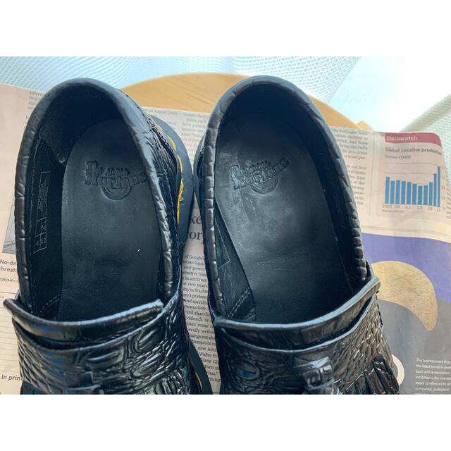 Dr.Martens(ドクターマーチン)のDr.Martens Adrian Croc タッセルローファー UK4 レディースの靴/シューズ(ローファー/革靴)の商品写真