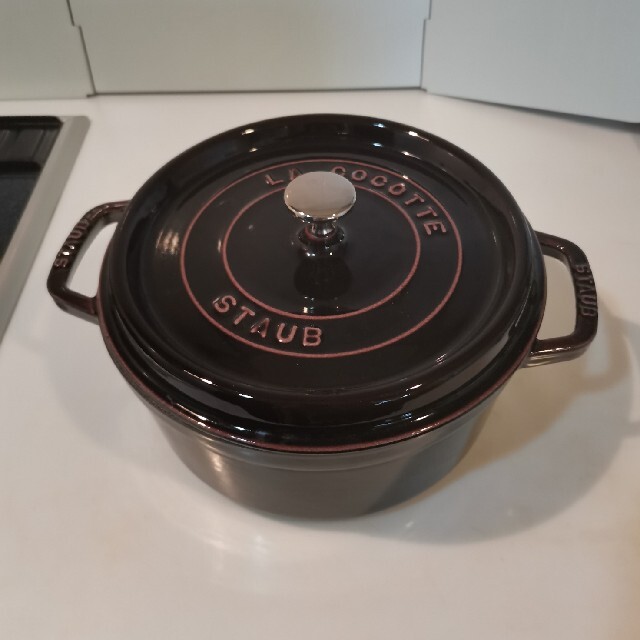 ストウブ 24cm オーベルジン(廃盤カラー)-