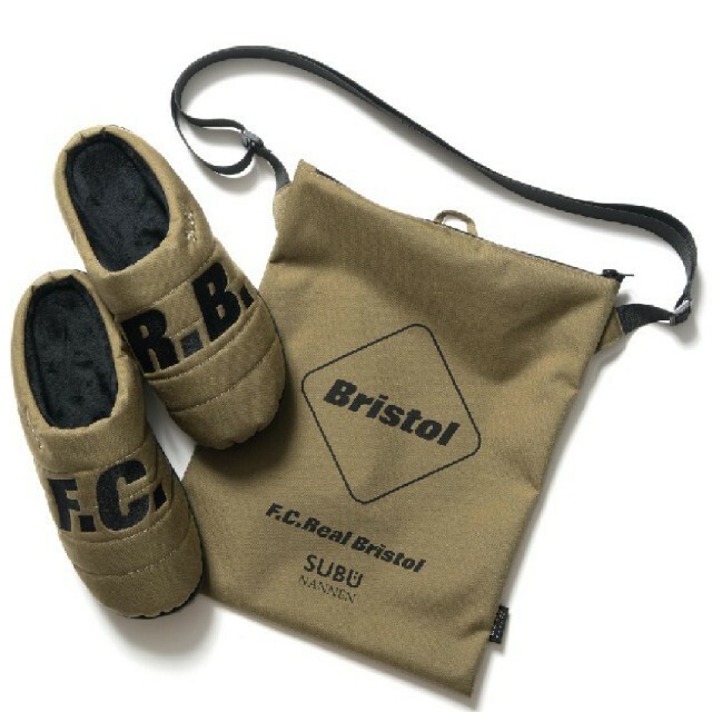 F.C.Real Bristol SUBU SANDALS BEIGE L