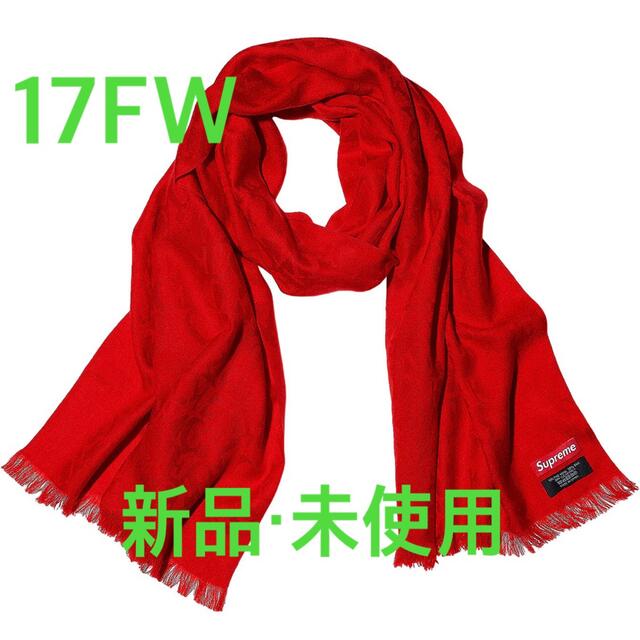 【新品】17FW Fuck Wool Scarf Red