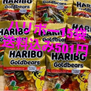 ゴールデンベア(Golden Bear)の501円送料込み　コストコ　ハリボー　グミ　15袋(菓子/デザート)