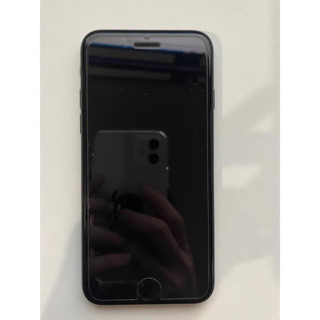 iPhone(アイフォーン)のiPhone SE2 64GB SIMフリー　ブラック スマホ/家電/カメラのスマートフォン/携帯電話(スマートフォン本体)の商品写真
