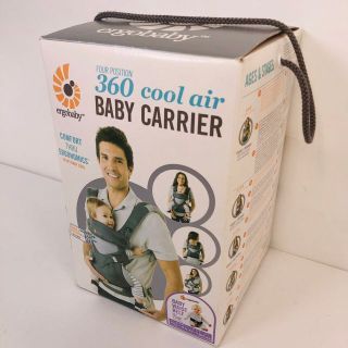 エルゴベビー(Ergobaby)の☆エルゴベビー360クールエア☆メッシュタイプ(抱っこひも/おんぶひも)