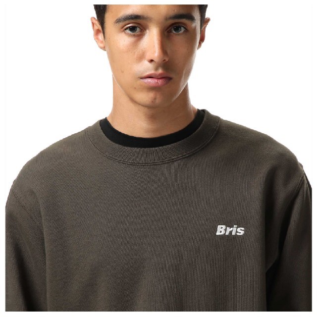 F.C.R.B. SMALL LOGO CREWNECK SWEAT