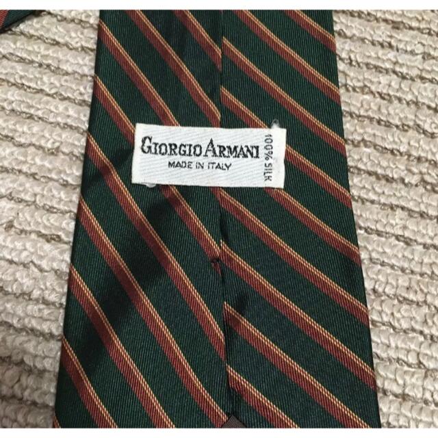 Giorgio Armani(ジョルジオアルマーニ)のネクタイ　ストライプ　アルマーニ　ARMANI メンズのファッション小物(ネクタイ)の商品写真