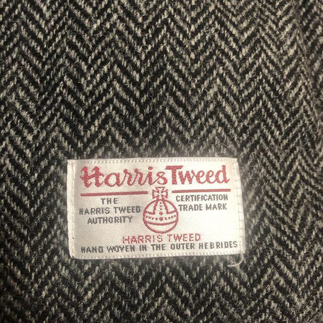 fidelity &Harris tweed コラボ　ダウンベスト