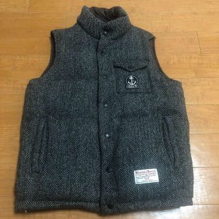 フェデリティー(FIDELITY)の期間限定値下　fidelity &Harris tweed コラボ　ダウンベスト(ダウンベスト)