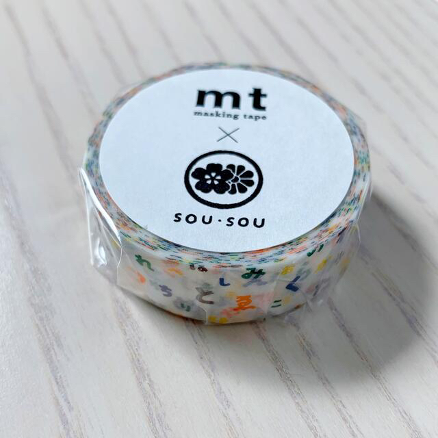 SOU・SOU(ソウソウ)の新品マステ　mt×SOU•SOU  色は匂へど インテリア/住まい/日用品の文房具(テープ/マスキングテープ)の商品写真