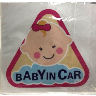 BABY IN CARのステッカー(車外アクセサリ)