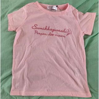 シマムラ(しまむら)の新品しまむら　すみっコぐらしTシャツ130ピンク(Tシャツ/カットソー)