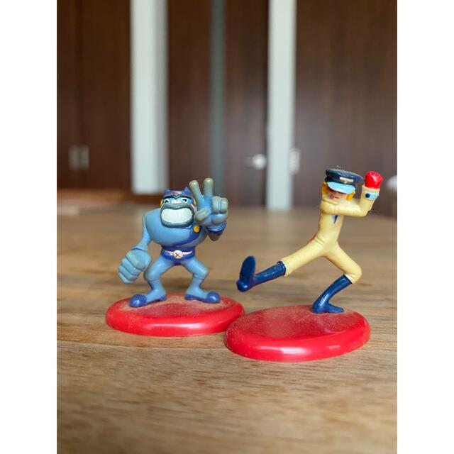 ヤッターマンのフィギュア 2体 エンタメ/ホビーのおもちゃ/ぬいぐるみ(キャラクターグッズ)の商品写真