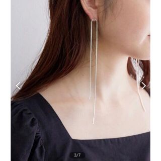 アダムエロぺ(Adam et Rope')の【新品】SASKIA DIEZ ロングピアス(ピアス)