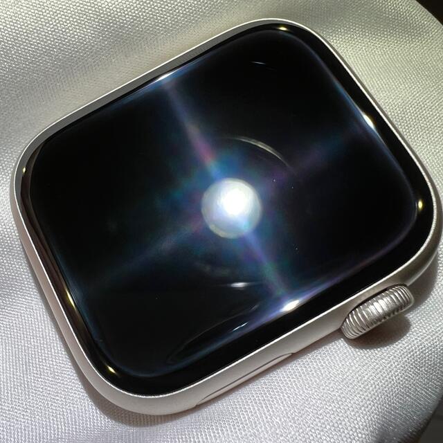 apple watch7 41mm gprsモデル　スターライト