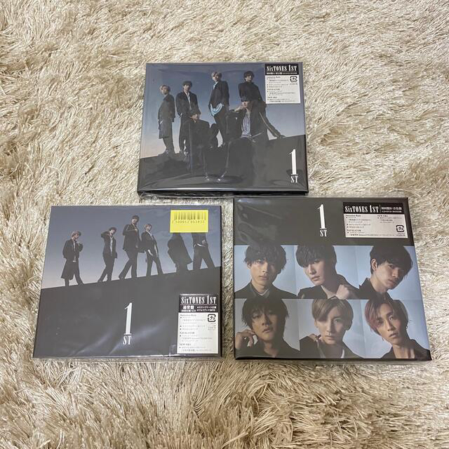 SixTONES 1ST 3形態セット（C8844） 5040円引き faj-angola.com