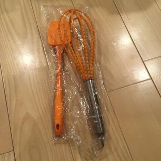 シリコン　泡立て器&ヘラ(調理道具/製菓道具)