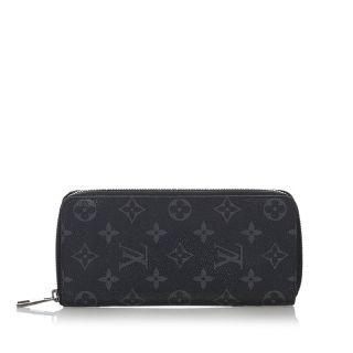 ルイヴィトン(LOUIS VUITTON)のルイ ヴィトン モノグラム エクリプス ジッピーウォレット ヴェルティカル(長財布)