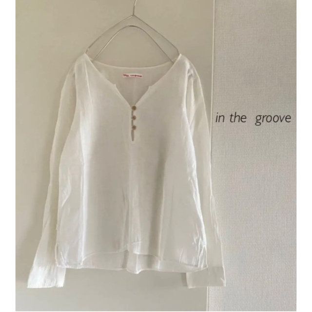 in the groove(インザグルーヴ)のママかな様専用 in the  groove×vino＊チュニックシャツ レディースのトップス(チュニック)の商品写真