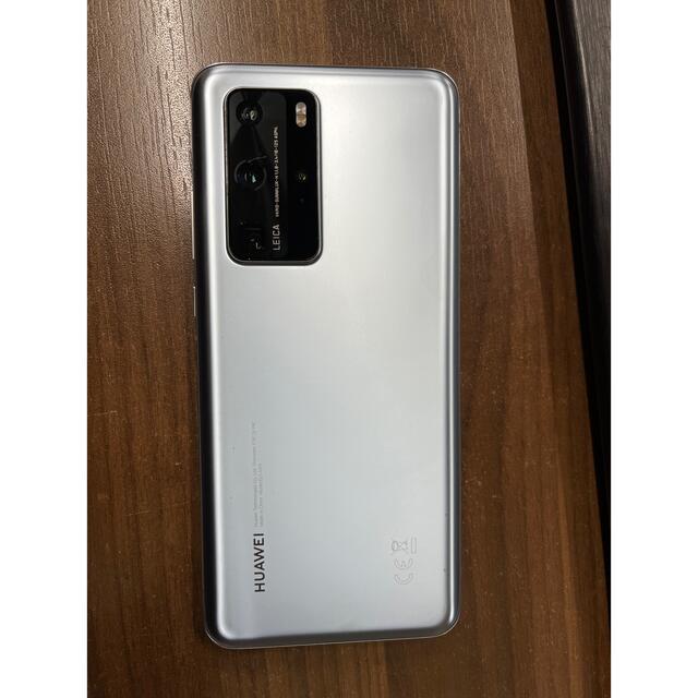 スマートフォン/携帯電話HUAWEI P40 Pro シルバーフロスト SIMフリー　256GB