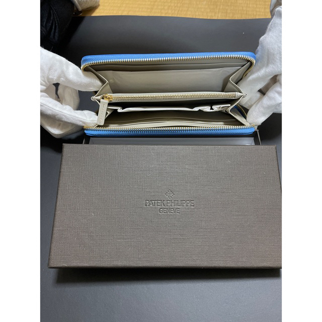 希少 パテックフィリップ 長財布 ライトブルー限定 非売品 ノベルティ ...