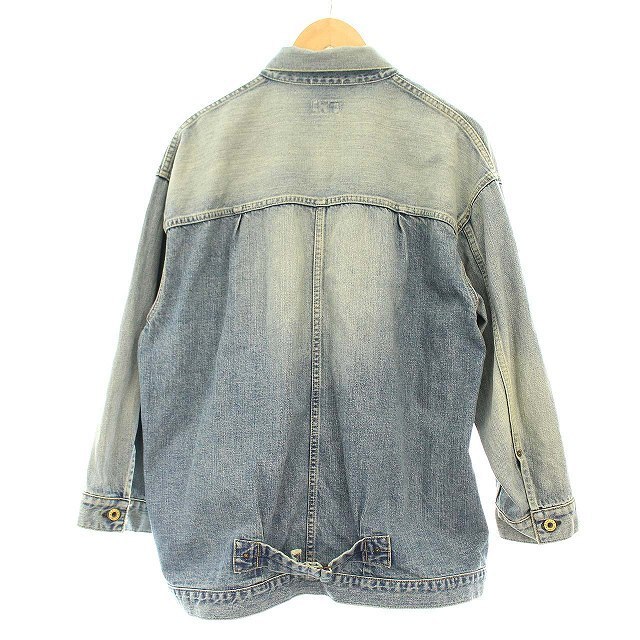【UNIQLO】 デニムジャケット Gジャン ブルー used AS20