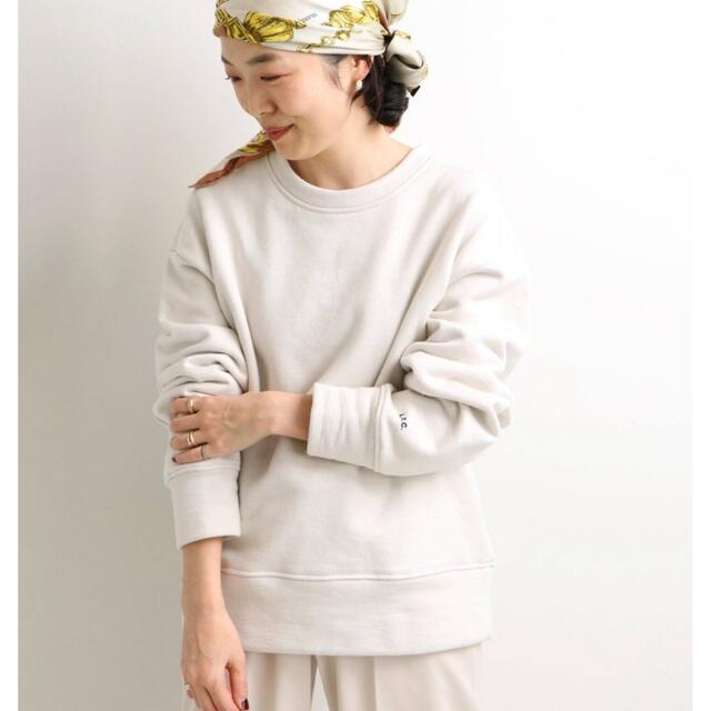 美品♡ 2021ss IENA イエナ A.P.C.別注 スウェットシャツトレーナー/スウェット