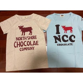 ノースショアチョコレートカンパニー(NORTH SHORE CHOCOLATE COMPANY)の再値下げノースショア　チョコレートカンパニーTシャツ2枚(Tシャツ(半袖/袖なし))