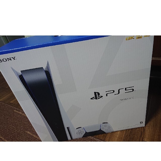PlayStation(プレイステーション)のPlayStation 5 PS5本体 新品未使用 エンタメ/ホビーのゲームソフト/ゲーム機本体(家庭用ゲーム機本体)の商品写真