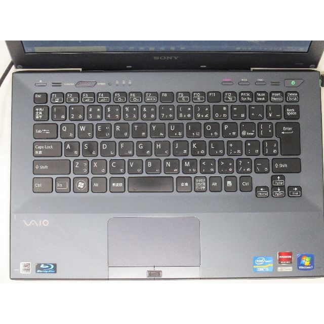 SONYノートパソコンPCG-41217N Office2019 Webカメラ! 2