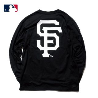 エフシーアールビー(F.C.R.B.)のFCRB MLB TOUR L/S B&W BIG TEAM LOGO TEE(Tシャツ/カットソー(七分/長袖))