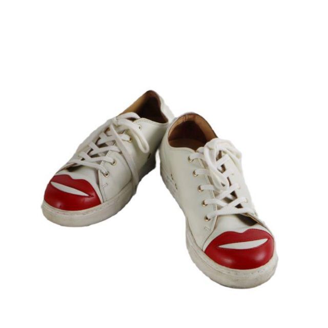 Charlotte Olympia(シャルロットオリンピア)のシャーロット　オリンピア　スニーカー　レザー　フラットシューズ レディースの靴/シューズ(スニーカー)の商品写真