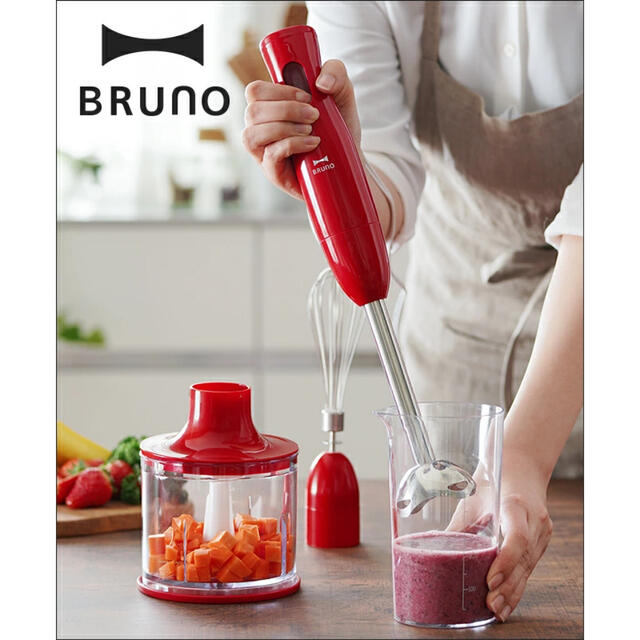 ハンドブレンダー ブルーノ BRUNO ブレンダー ミキサーの通販 by shop ...