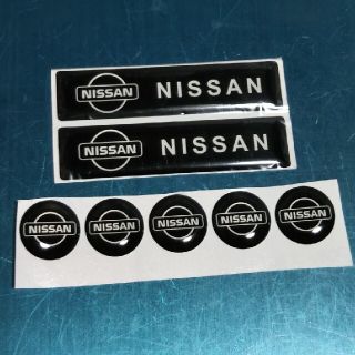 ニッサン(日産)のNISSAN 立体成形ステッカーセット(車内アクセサリ)