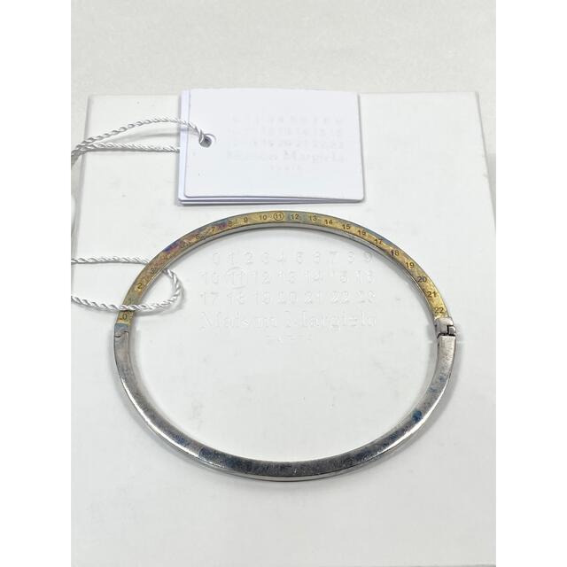 新品 定価10万 Maison Margiela ブレスレット シルバー S - ブレスレット