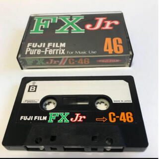 フジフイルム(富士フイルム)のカセットテープ　使用済　富士フィルム　FXjr/46(その他)