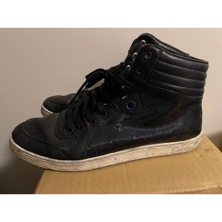 グッチ(Gucci)のGUCCI グッチ ハイカットスニーカー 224778 GGインプリメ(スニーカー)