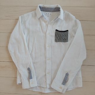 グローバルワーク(GLOBAL WORK)のグローバルワーク　白シャツ　Msize　140㎝～150㎝(Tシャツ/カットソー)