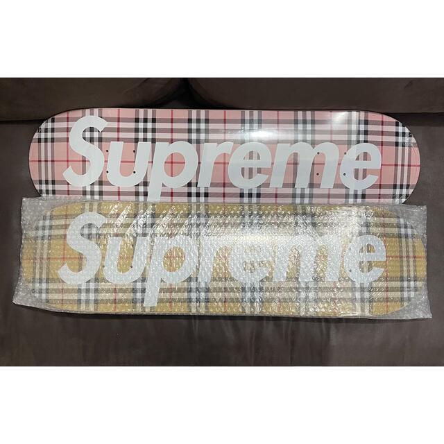 Supreme(シュプリーム)のSupreme / Burberry Skateboard スポーツ/アウトドアのスポーツ/アウトドア その他(スケートボード)の商品写真